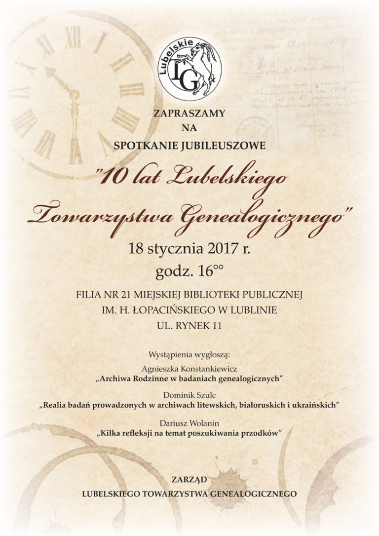 Spotkanie Jubileuszowe Lubelskiego TG