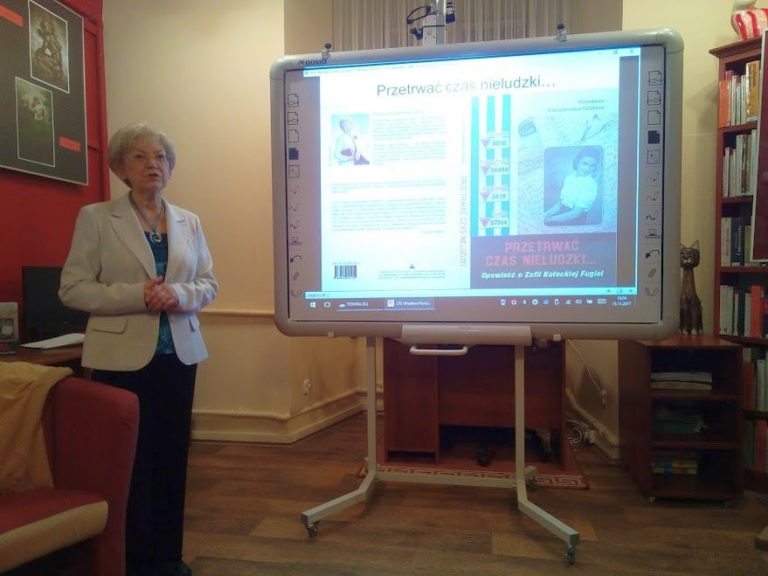 Promocja książki Przetrwać czas nieludzki…Opowieść o Zofii Kołeckiej Fugiel