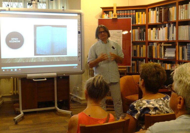 Opis spotkania pt. Dokumentacja szkolna w badaniach genealogicznych i biograficznych.