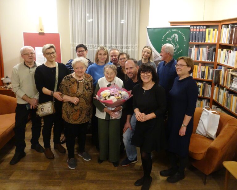 Opis spotkania z Panią Marianną Zając