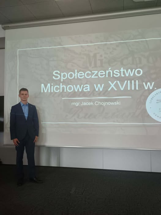 Udział Jacka Chojnowskiego w XIII Konferencji Studencko-Doktoranckiej w Białymstoku.